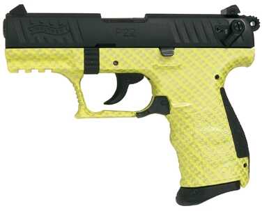 Click to see larger image. Walther Talo P22 22 Long Rifle Lime Green Semi-Auto Pistol 10 Round QAP22515